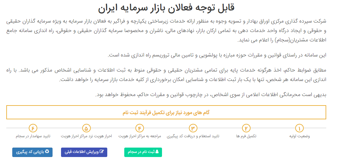 آموزش 0 تا 100 دریافت کد معاملاتی بورسی و نحوه افتتاح حساب در بورس