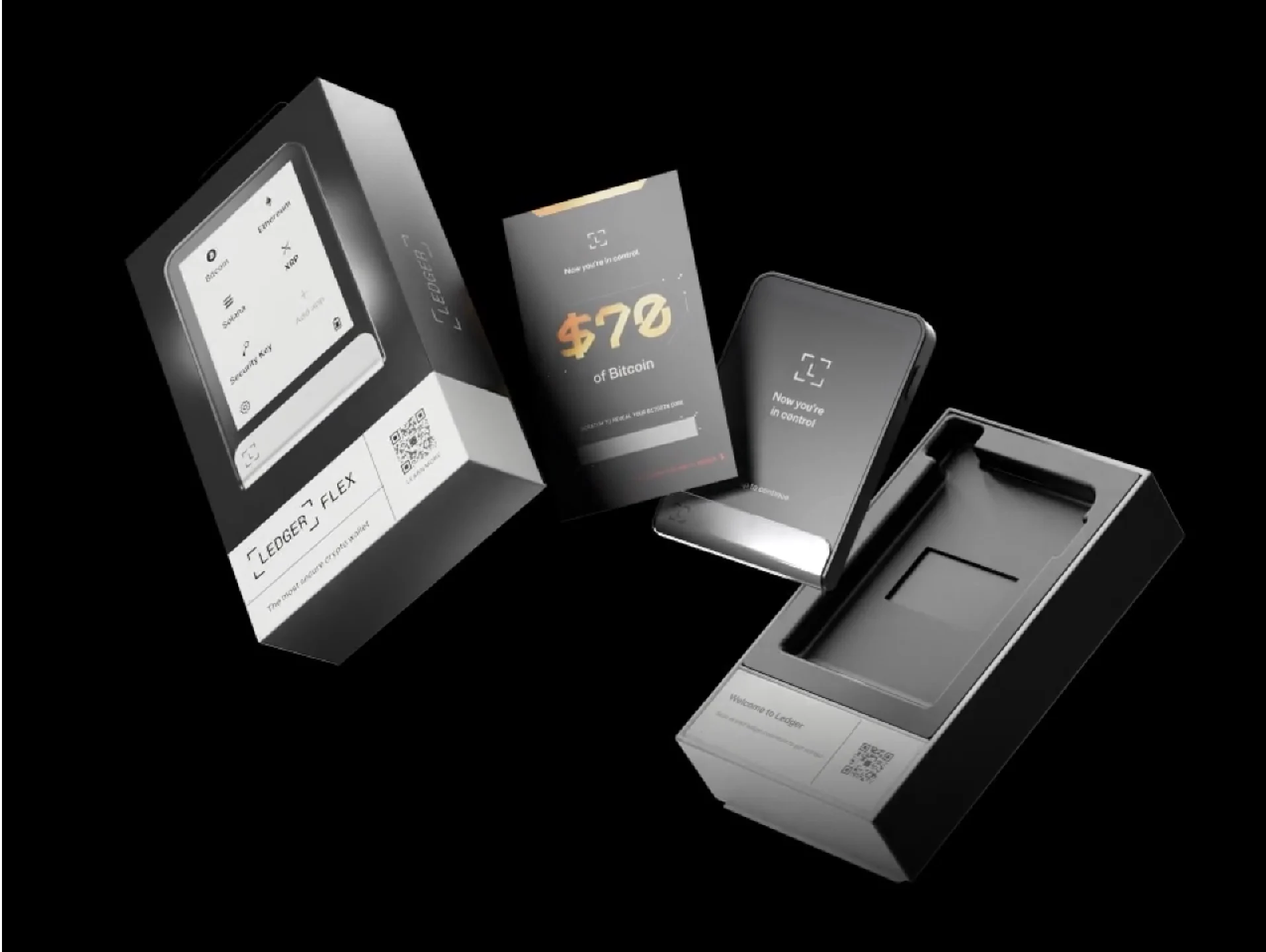 معرفی کیف پول سخت‌افزاری لجر فلکس (Ledger Flex)