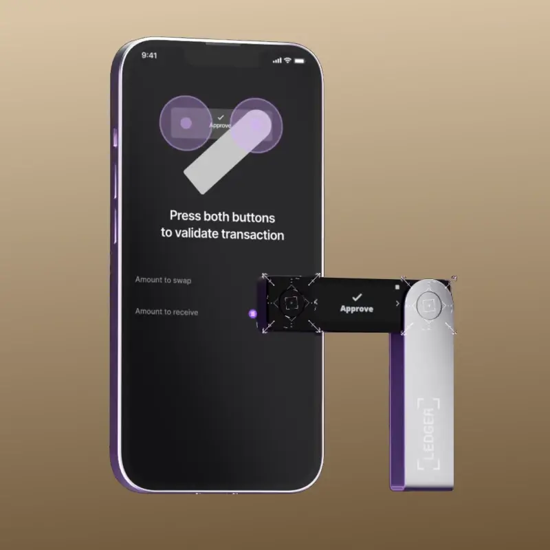 معرفی کیف پول سخت‌افزاری لجر نانو ایکس (Ledger Nano X)