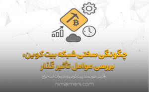 چگونگی سختی شبکه بیت کوین، بررسی عوامل تأثیر گذار