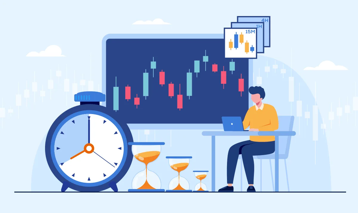 در چه تایم فریم ترید کنیم؟ تقاوت تایم فریم ها